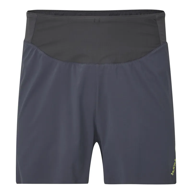 Rab Mens Talus Trail Light Shorts - Ebony-Zest